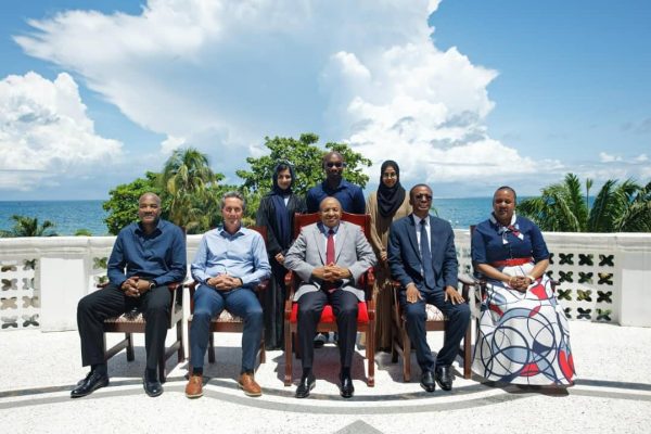 Meeting with H.E Dr. Hussein Ali Mwinyi- President of Zanzibar on 16.04.2025