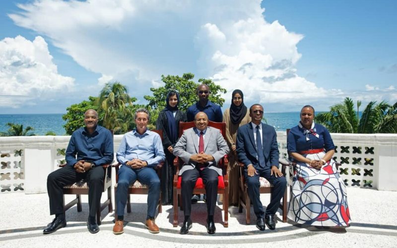 Meeting with H.E Dr. Hussein Ali Mwinyi- President of Zanzibar on 16.04.2025